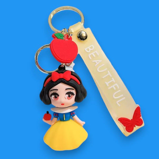 Porte Clef 3D - Blanche Neige