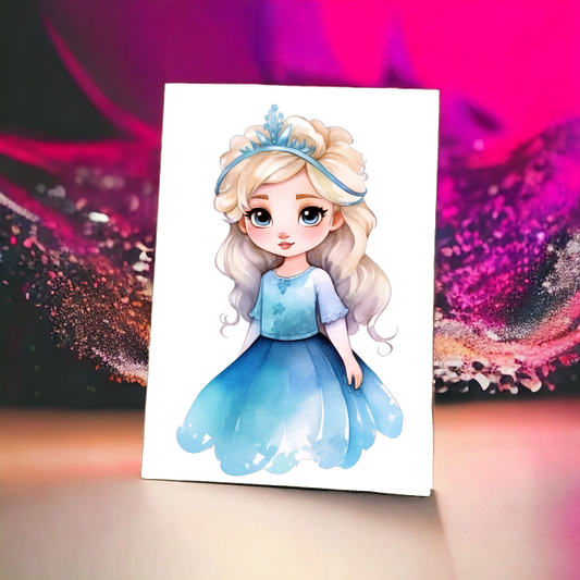 Toile Canvas - Disney Little Princesse - Elsa
