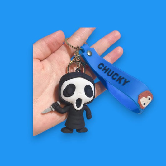 Porte Clef 3D - Horreur - Scream (V2)