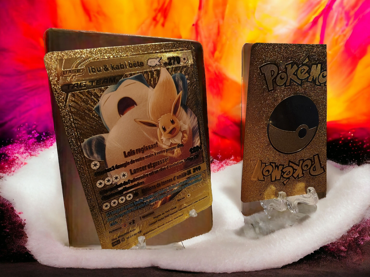 Carte Cinest'OR - Pokemon - Ibu & Kabi bête