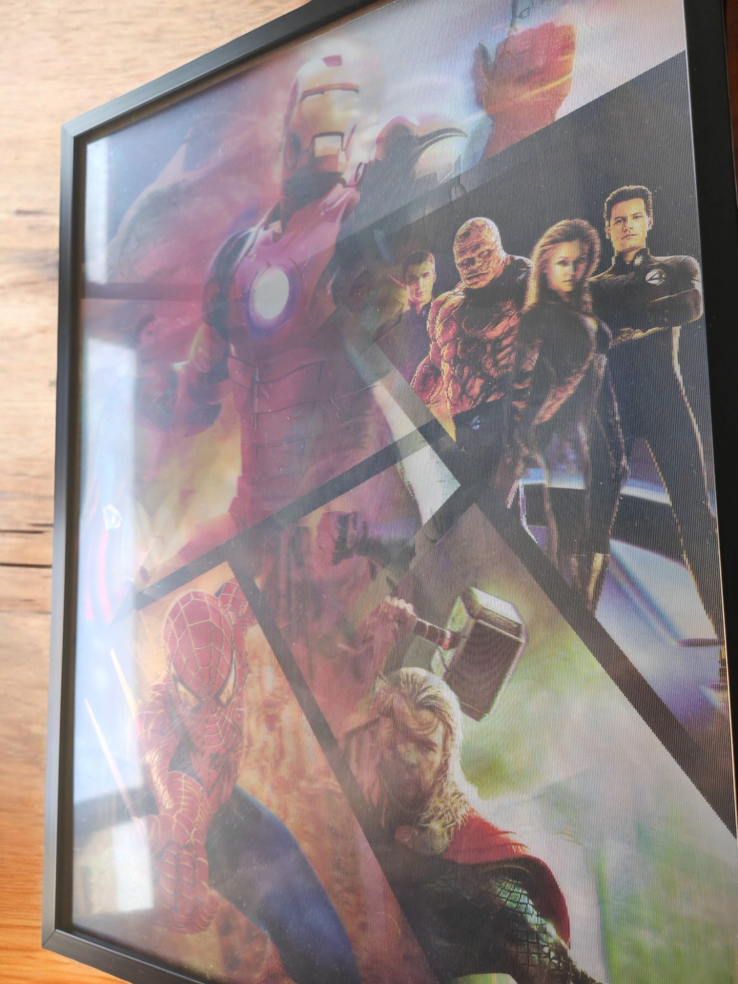 Poster 3D Lenticulaire - Marvel (V1)