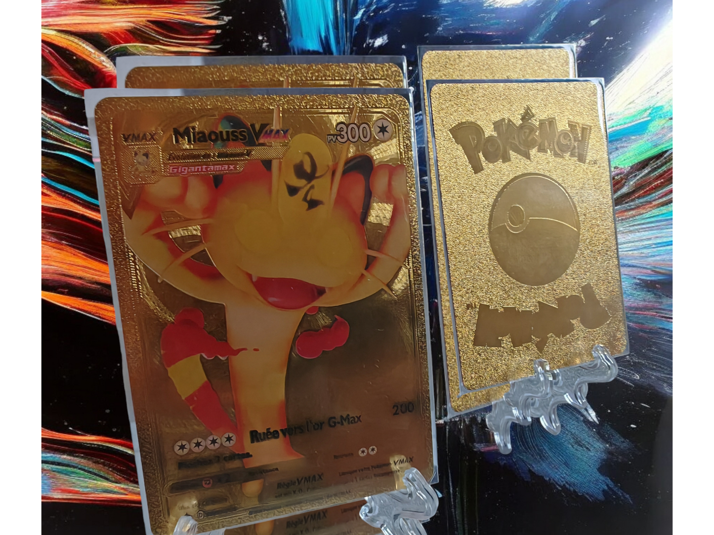 Carte Cinest'OR - Pokemon - Miaouss (V2)