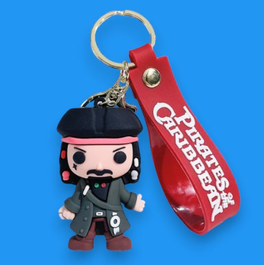 Porte Clef 3D - Pirates des caraibes - Jack Sparrow