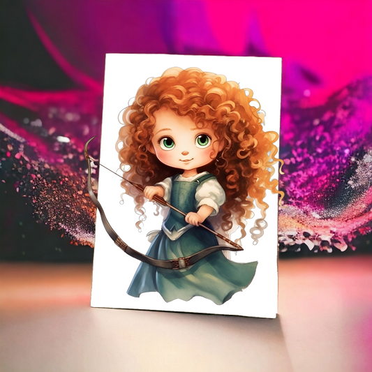 Toile Canvas - Disney Little Princesse - Rebelle