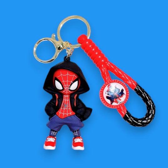 Porte Clef 3D - Marvel - Spiderman - Veste Noir