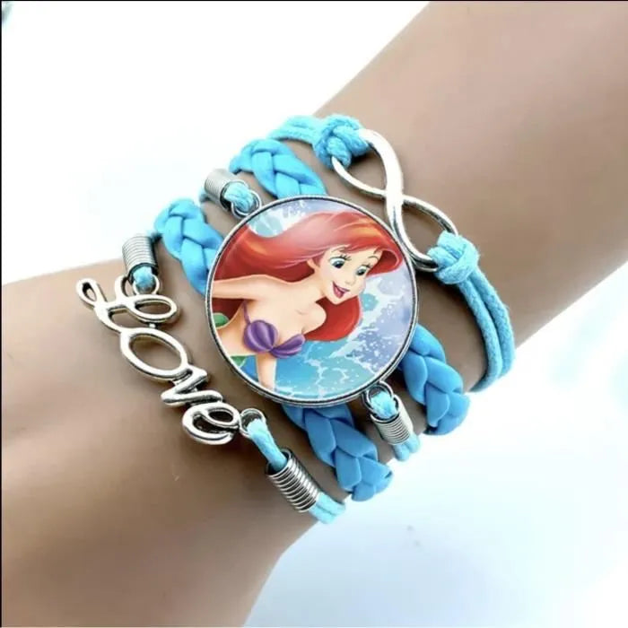 Bracelet Disney - Ariel V2 (Bleu)